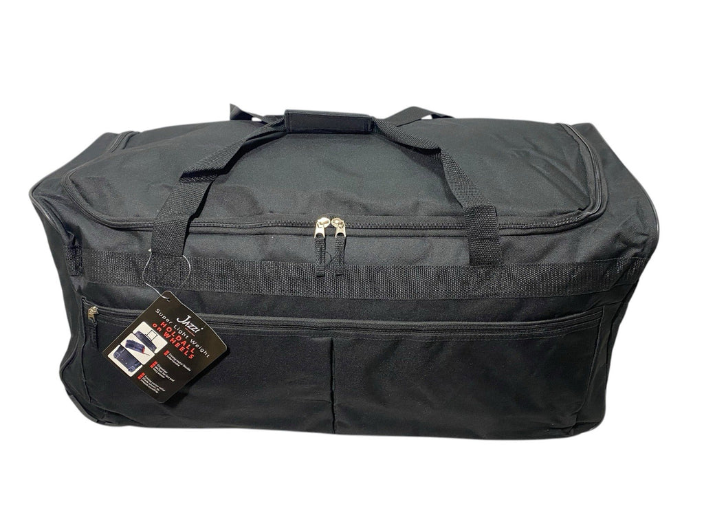Jazzi 30" Unisex Wheeled Trolley Holdall Travel Kit Duffle Bag Luggage Suitcase