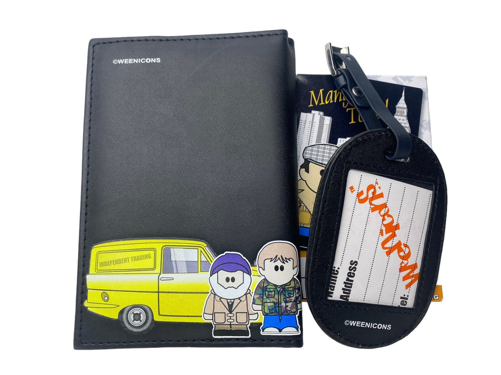 Only Fools And Horses Mange Tout Passport Cover  Luggage Tag Travel Set Boxed