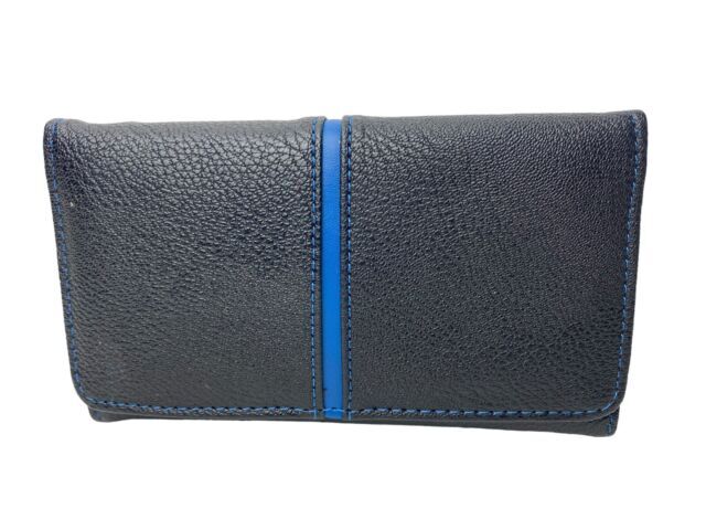 Fabretti Ladies Envelope Purse Clutch Coin Credit Card Wallet New