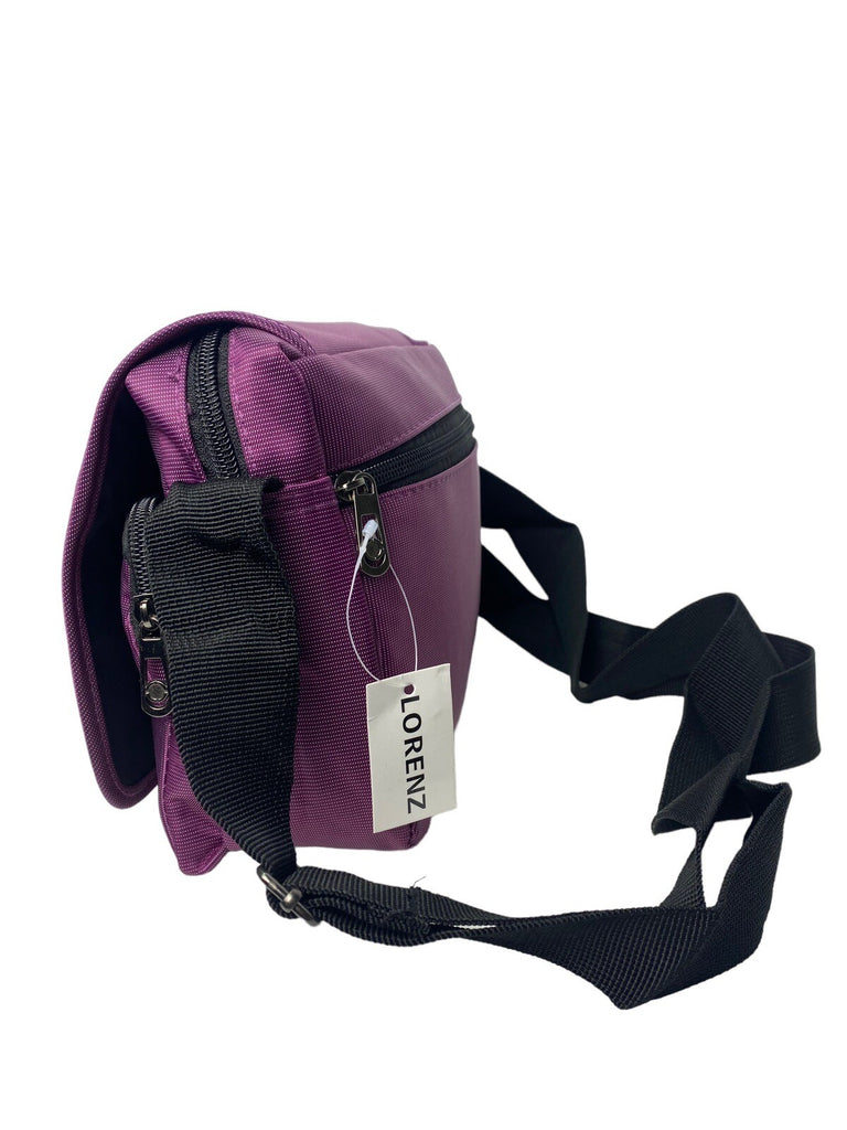 Lorenz Unisex Travel Bag Multiple Zipped Pockets & Adjustable Shoulder Strap