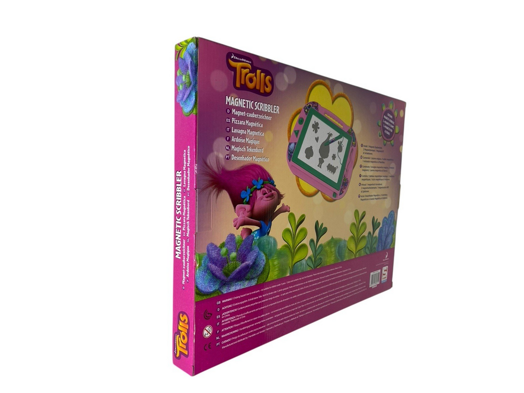 10 x Dreamworks Trolls Large Magnetic Scribbler Job Lot Car Boot Market Resale
