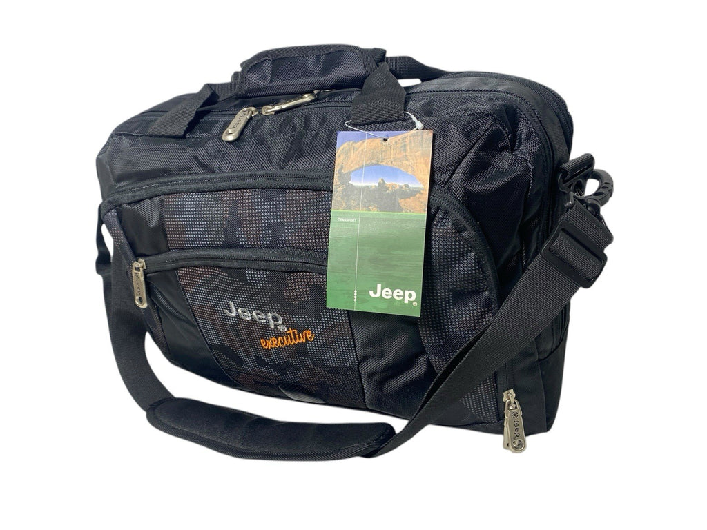 Jeep Premium 15" Laptop Messenger Business Executive Student Shoulder Unisex Bag