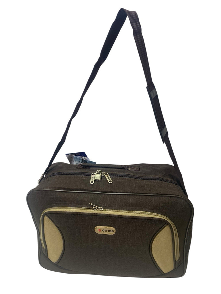 5 Cities 16" Hand Luggage Holdall Flight Bag Under Holdall 42x29x20cm 19Litres