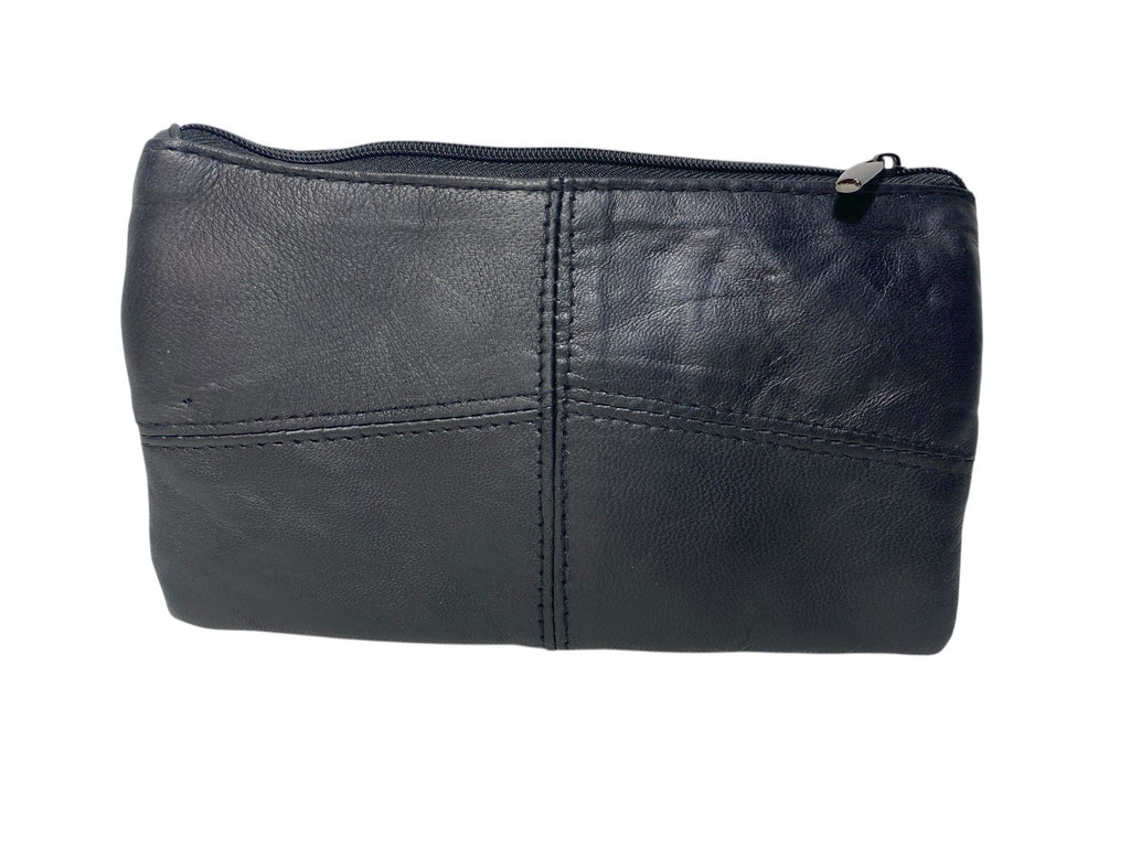 Lorenz Ladies Leather Purse Super Soft  Tripple Zipped Slimline Pouch Wallet New