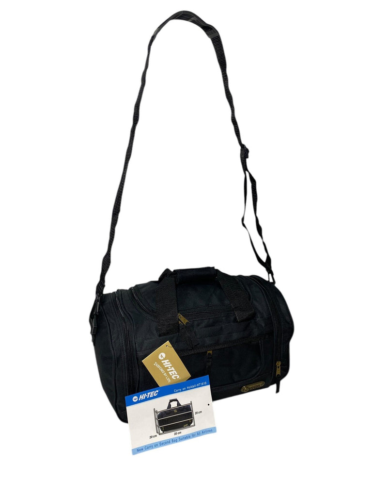 Hi-Tec Unisex Carry On Holdall Under Seat Travel Hand Luggage Bag 35 x 20 x 20cm