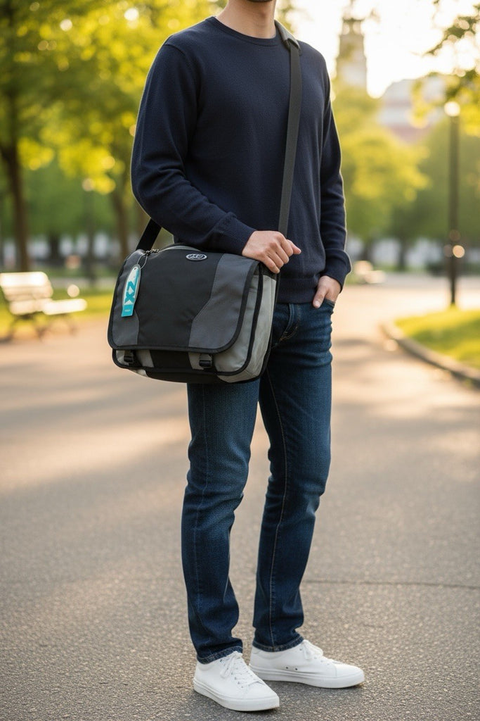 9 X Unisex Messenger Shoulder Crossbody Despatch Bag Job Lot Car Boot Market New