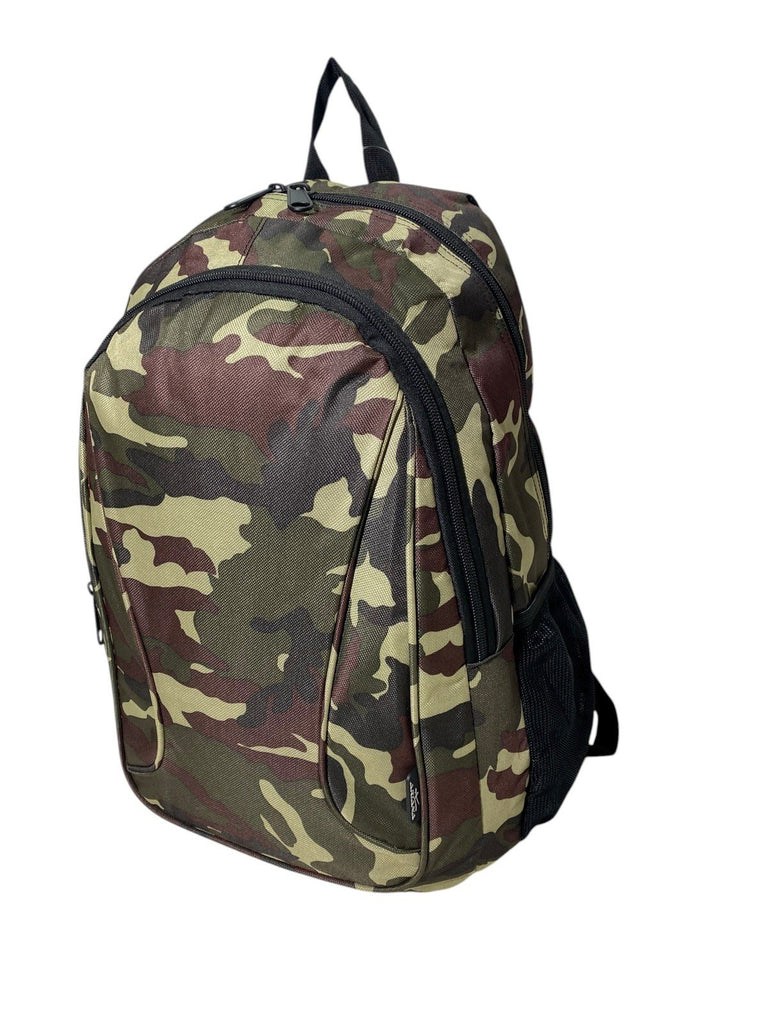 Ariana Mens Boys Army Military Cammo Camouflage Backpack School Travel Gym Bag