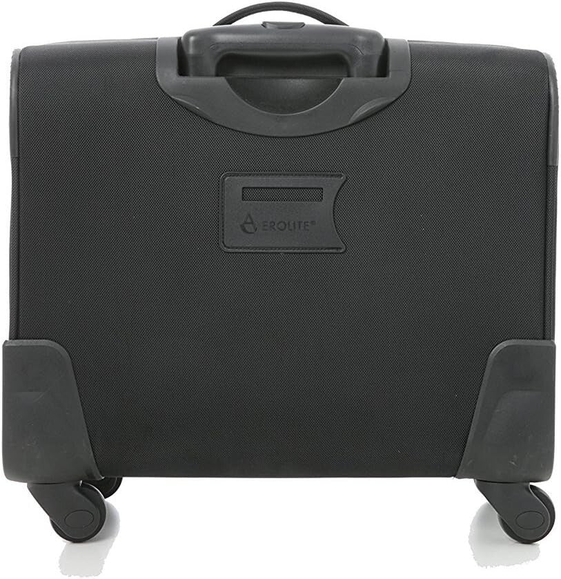Aerolite 18” Rolling Executive Cabin Luggage Business Laptop Pilot Bag Wheeled