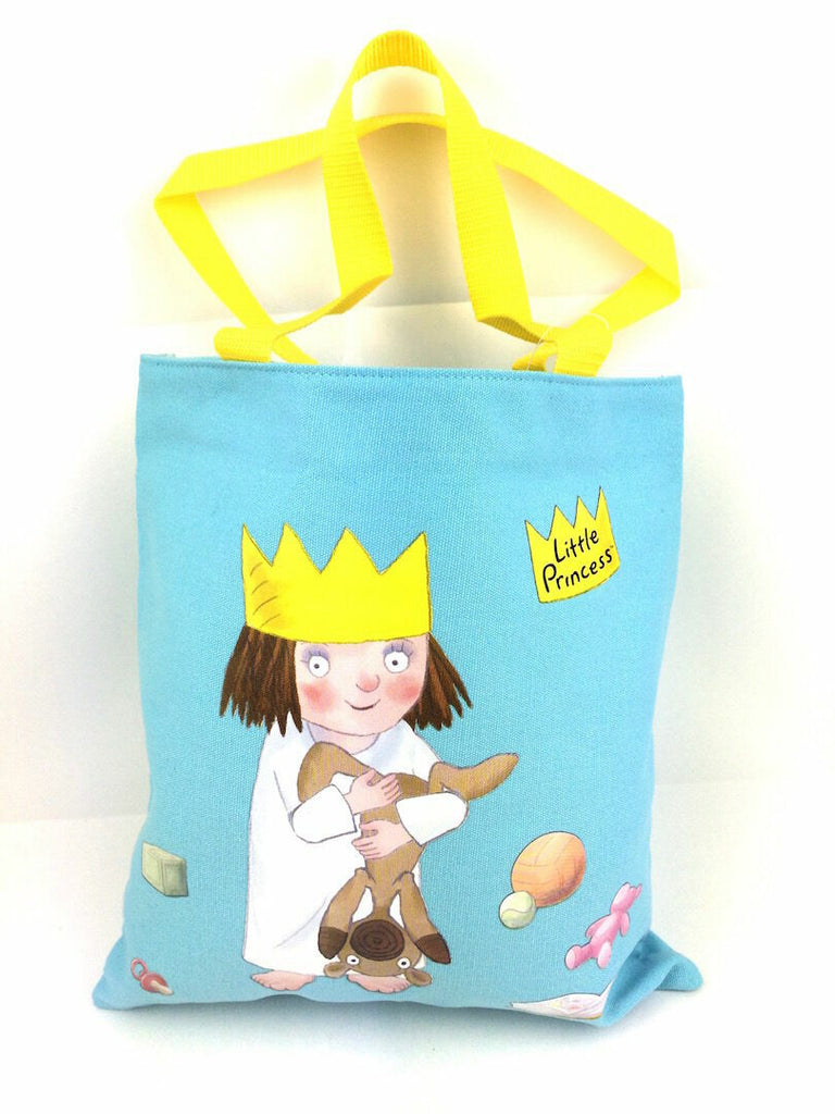 12 x Little Princess Shopper Tote Shopping Canvas Bag Job Lot Car Boot Market