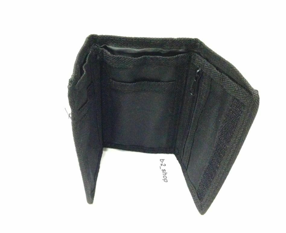 Unisex Sports Trifold Canvas Notes Coins Card Wallet Purse New