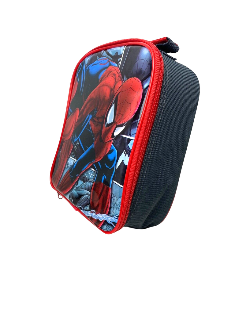 Marvel Ultimate Spiderman Publishing  Kids Boys School Trips Insulated Lunch Bag