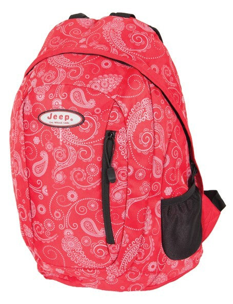 Jeep Mid Paisley Laptop Ipad Notepad Travel Cabin Hand Luggage Backpack Bag