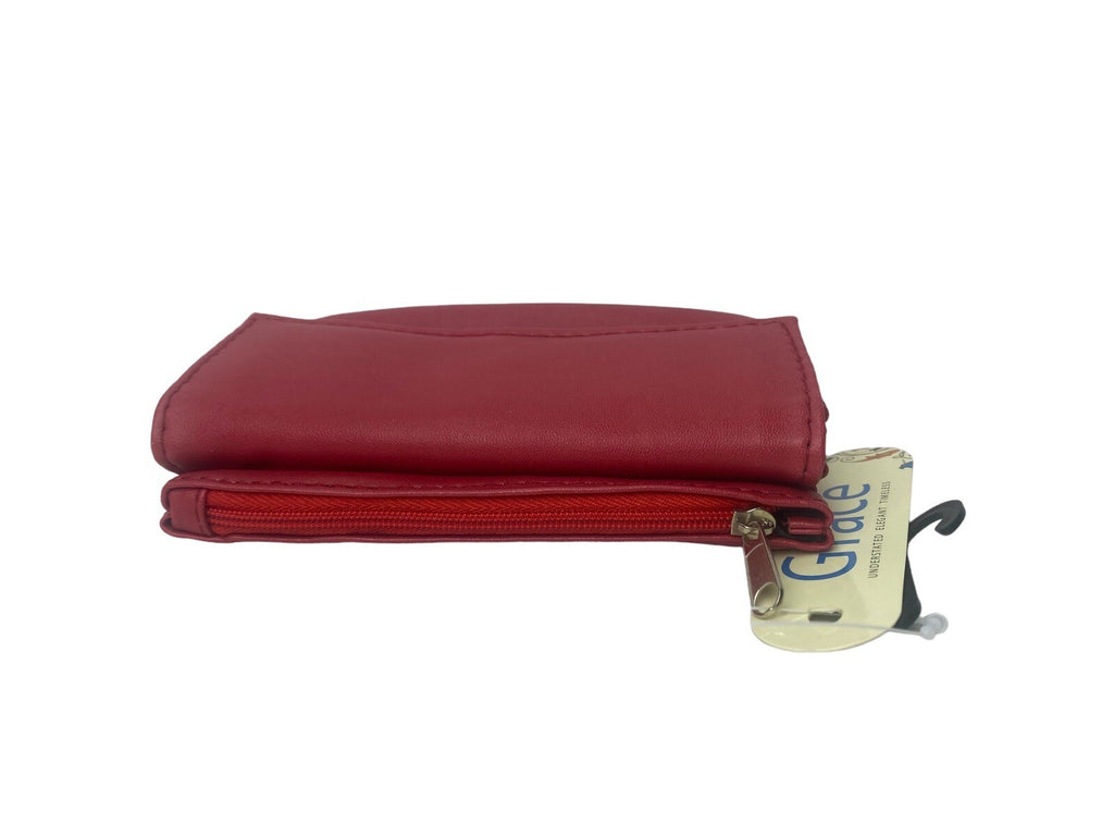 Womens Ladies Purse Envelope Clutch Wallet Coin Holder