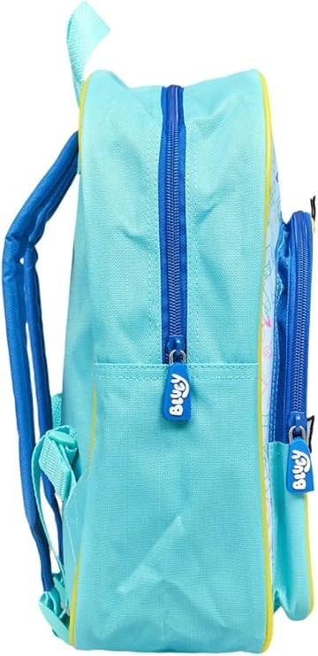 Bluey & Bingo Cheer Unisex 3D Arch Backpack With Front Pocket Nursery School New