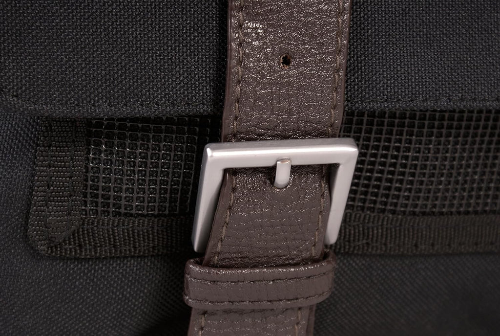 Jeep Unisex Vintage Courier Messenger Shoulder Satchel Work College Bag Black