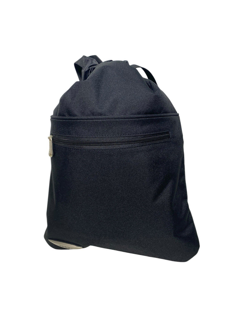 Jeep 16 " Black Drawstring Gym Fitness Sport School PE Kit Trainer Bag Sack New