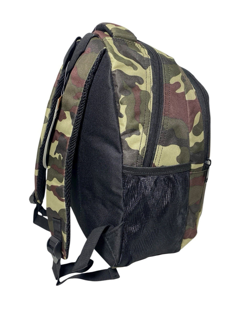 Ariana Mens Boys Army Military Cammo Camouflage Backpack School Travel Gym Bag