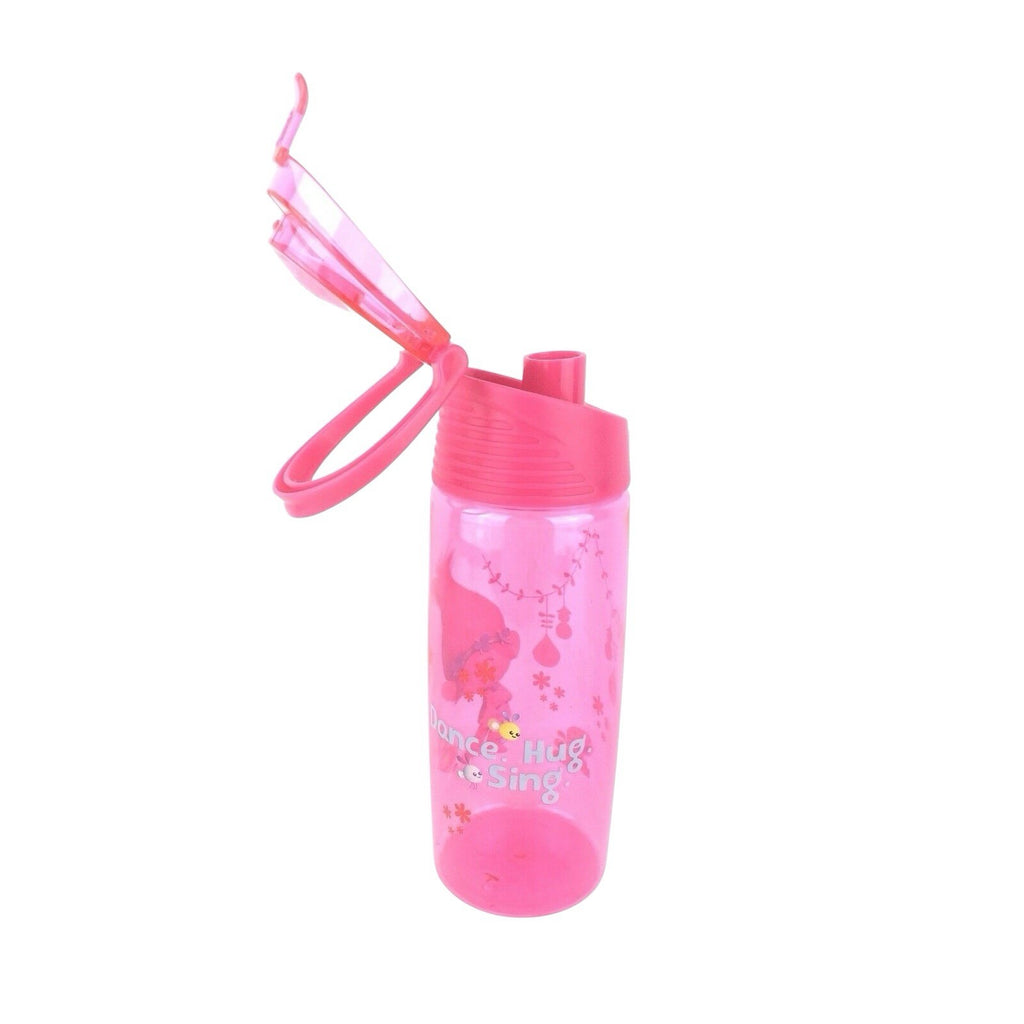 Dreamworks Trolls Poppy Dance Hug Sing 600ml Sports Bottle Drink Holder New