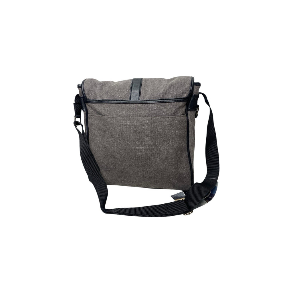 Route 66 Unisex Cross Body Strong Webbing Haversack Canvas Messenger Tablet Bag