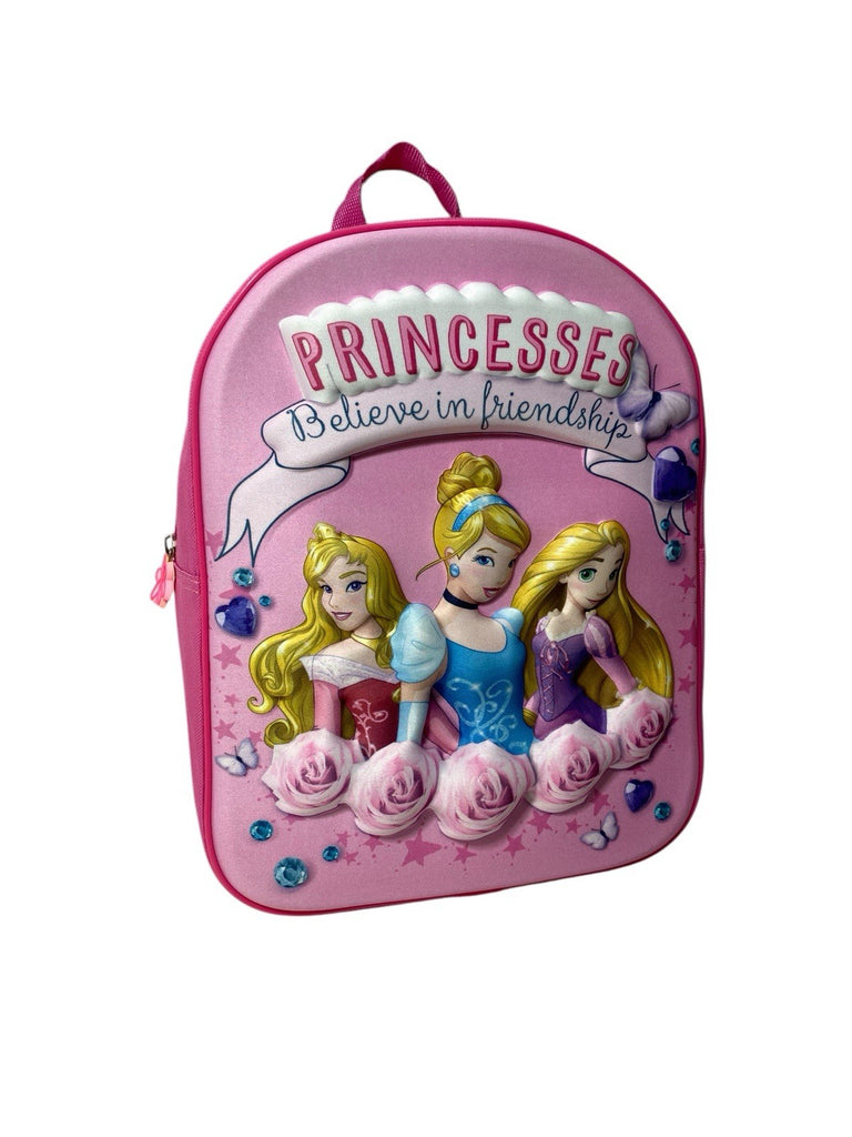 6 X Disney Princess 3D Eva Backpack Job Lot Car Boot Wholesale Market Resale New