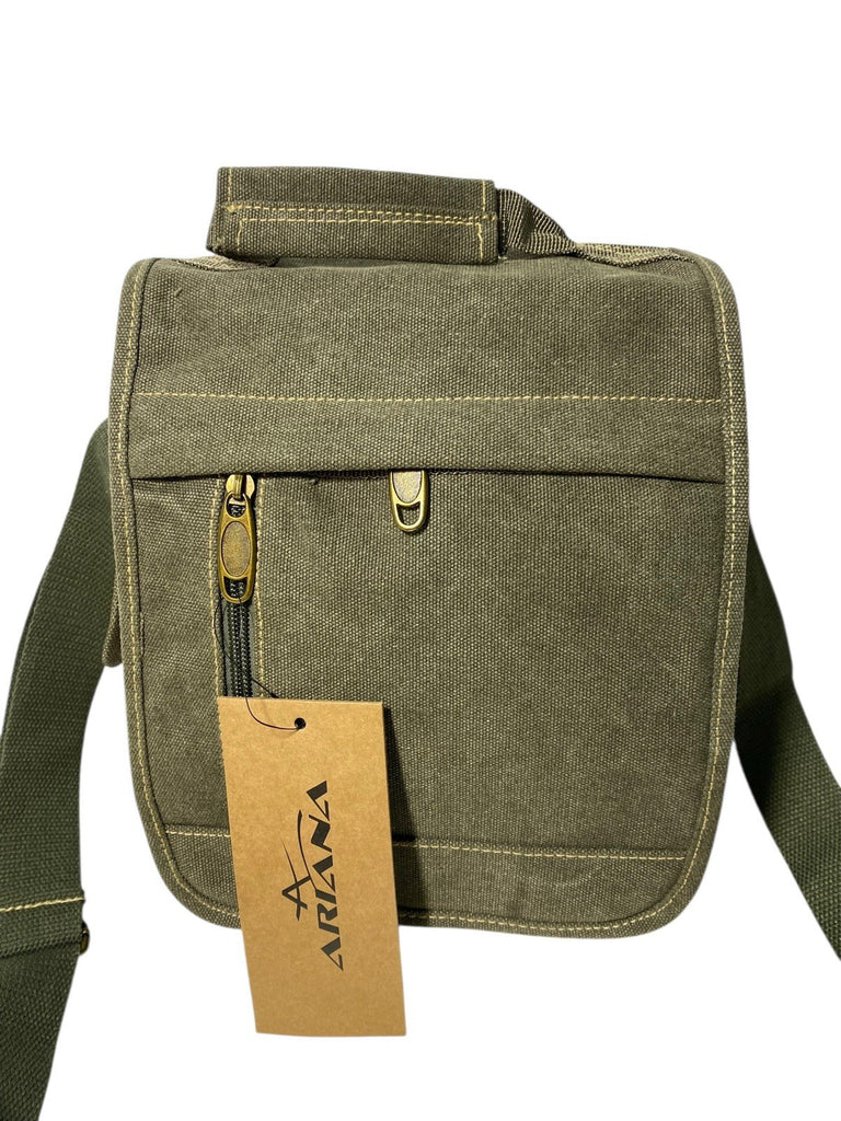 Ariana Unisex Canvas Messenger Shoulder Cross Body Travel Utility Satchel Bag