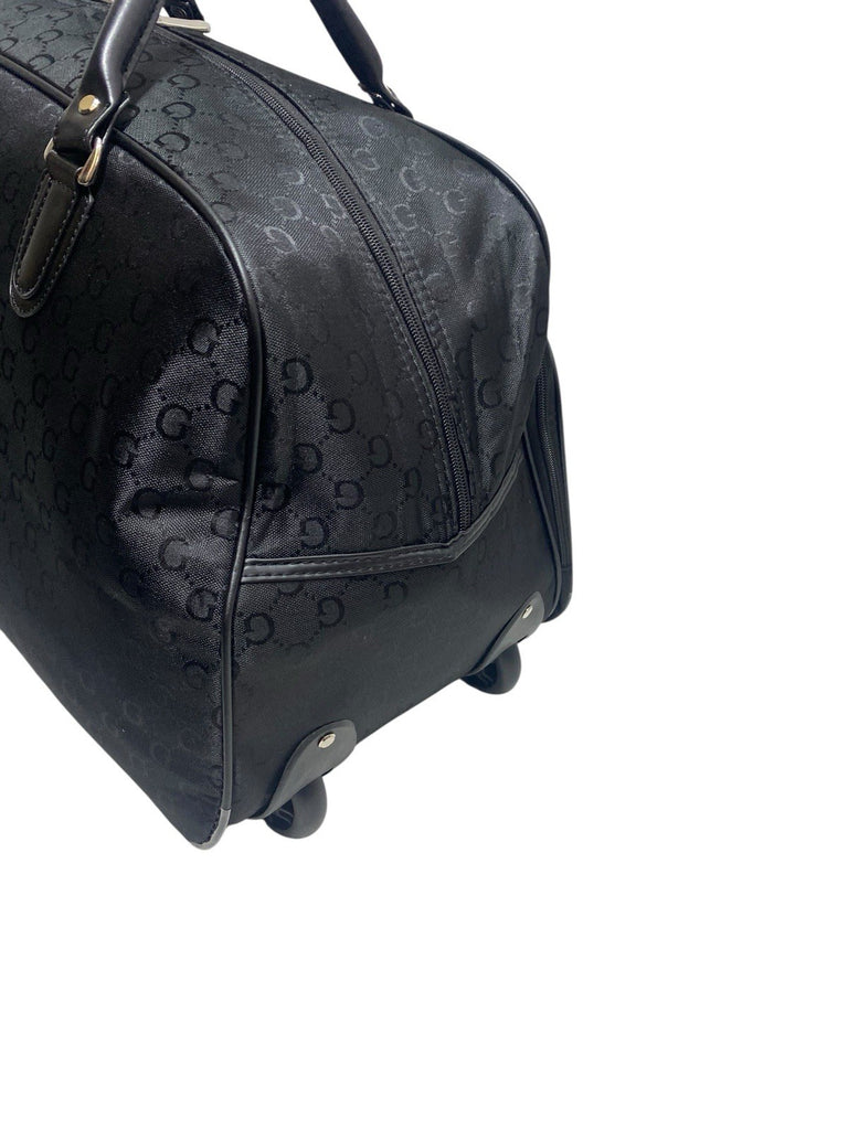 Unisex G Design Print Travel Gym Holdall Wheeled Bag Fashion Hand Luggage New