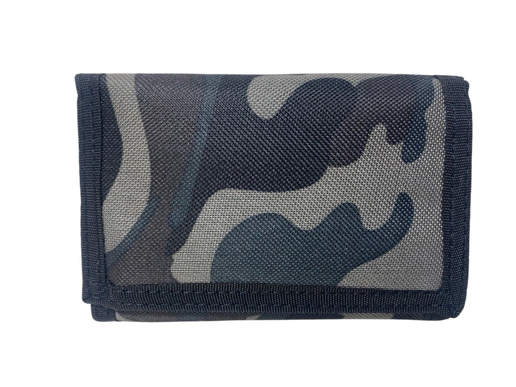Lorenz Unisex Camouflage Cammo Army Canvas Trifold Wallet Coin Note Credit Card