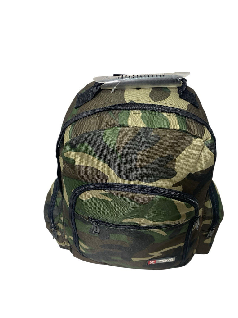 X treme Mens Boys Army Militry Cammo Camouflage Backpack School Travel Gym Bag