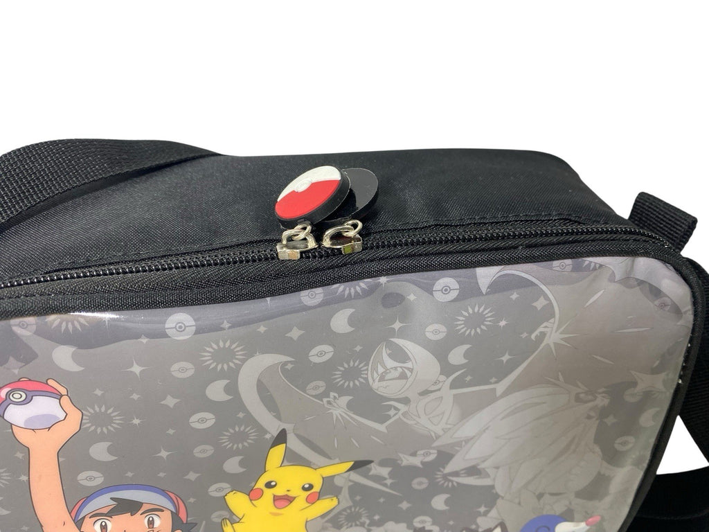 Pokemon Pikachu Insulated Lunch Bag With Shoulder Strap Nursery School New