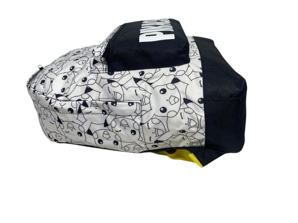 Pokemon Pikachu Boys Large Roxy School Backpack Rucksack Bag Front Pocket New