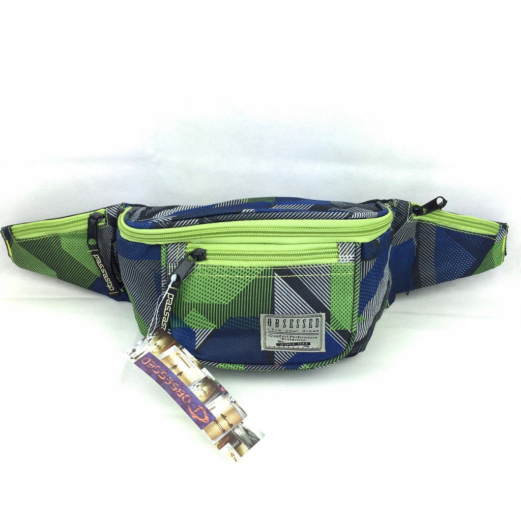 Obsessed Unisex Bum Bag Fanny Pack Travel Utility Handy Money Belt Waist Pouch