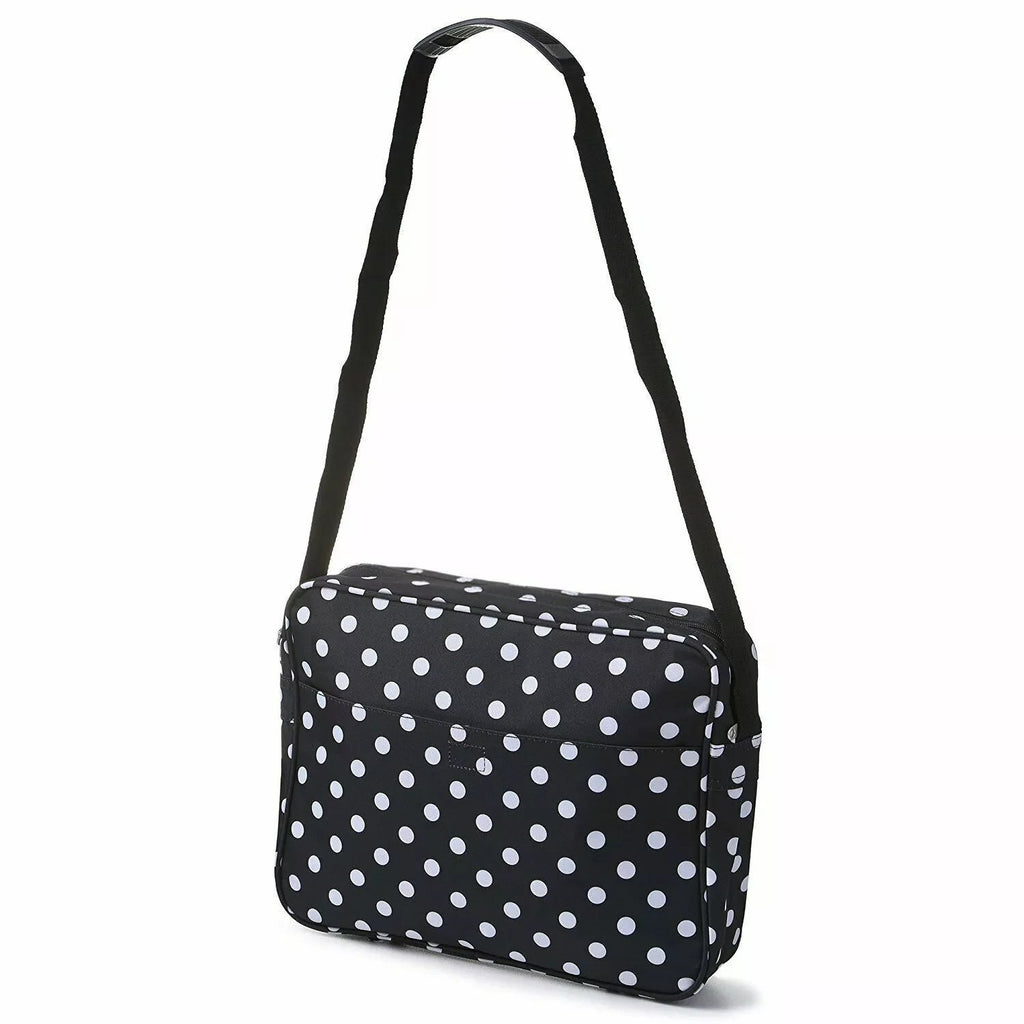 6 x Frenzy Polka Dot Cabin Flight Shoulder Bag Job Lot Car Boot Wholesale Resale