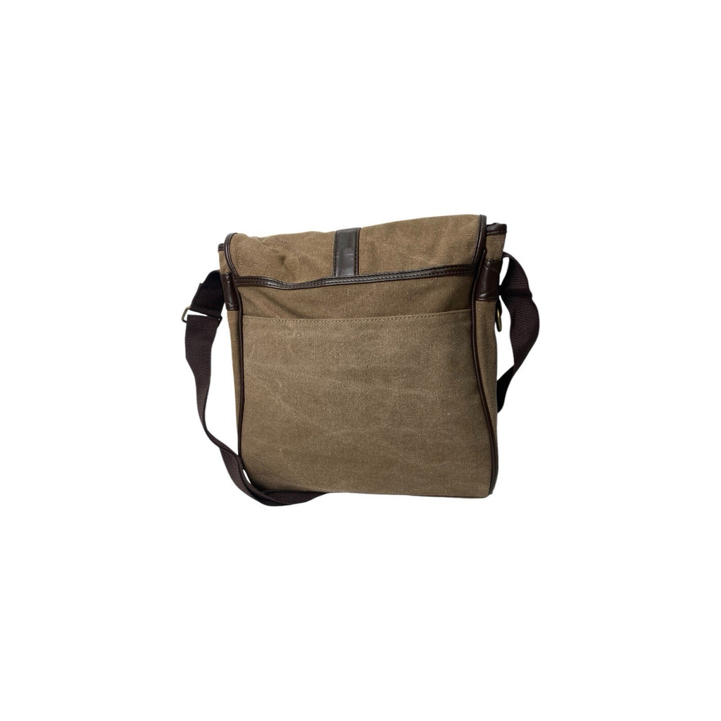 Route 66 Unisex Cross Body Strong Webbing Haversack Canvas Messenger Tablet Bag