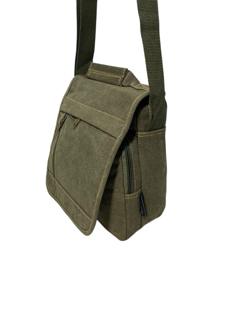 Ariana Unisex Canvas Messenger Shoulder Cross Body Travel Utility Satchel Bag