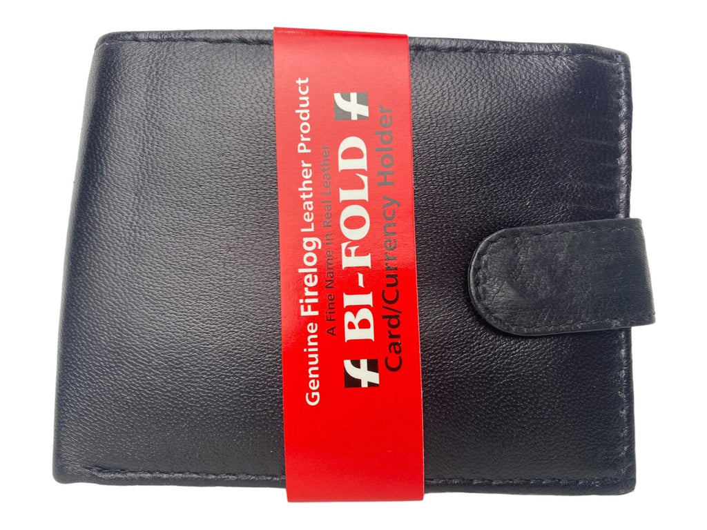 Gents Mens Soft Leather Bifold Credit Card Holder Purse Coin Pouch Wallet New