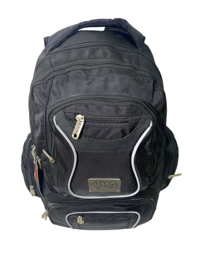 Jeep Discovery Large Unisex 15" Laptop School College Business Backpack Bag New