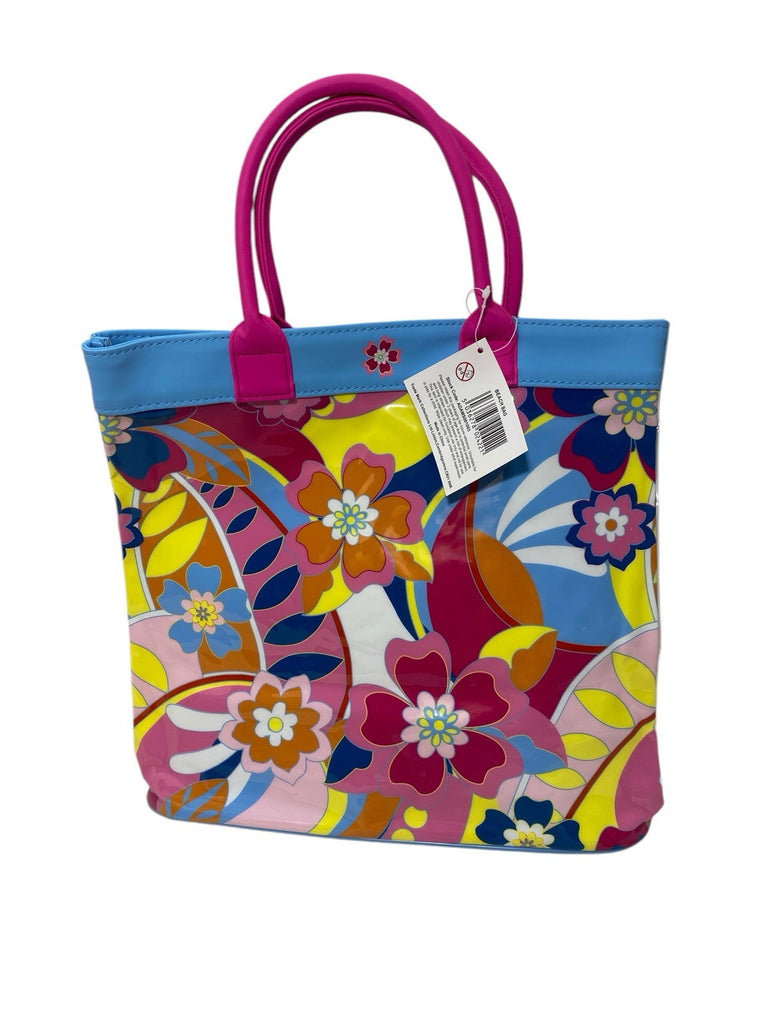 Ladies Girls  Small Tote Beach Holiday Pvc Transparent Swimming Shopper Book Bag