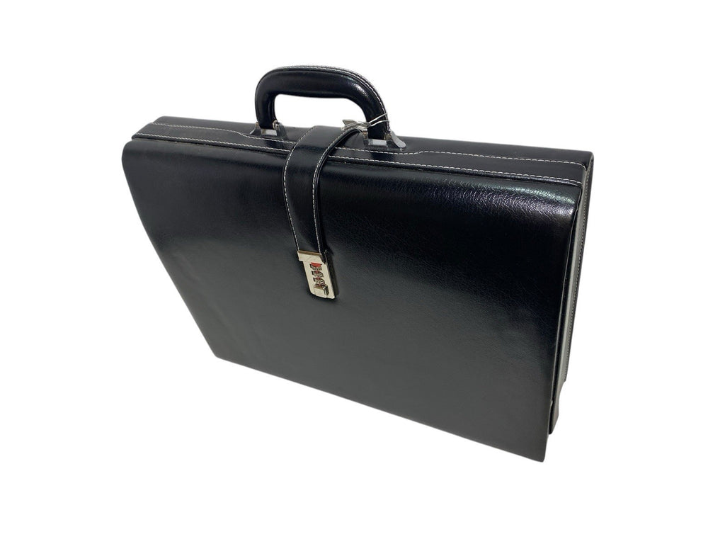 Executive PU Flight Pilot Case Business Travel Work Cabin Bag Briefcase New