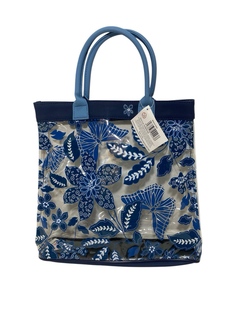 Ladies Girls Small Tote Beach Holiday Pvc Transparent Swimming Shopper Book Bag