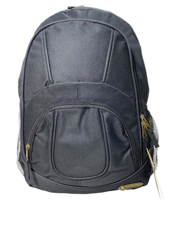 Hi-Tec Mens Black Hull Backpack School Travel Cabin Hand Luggage Work Gym Bag