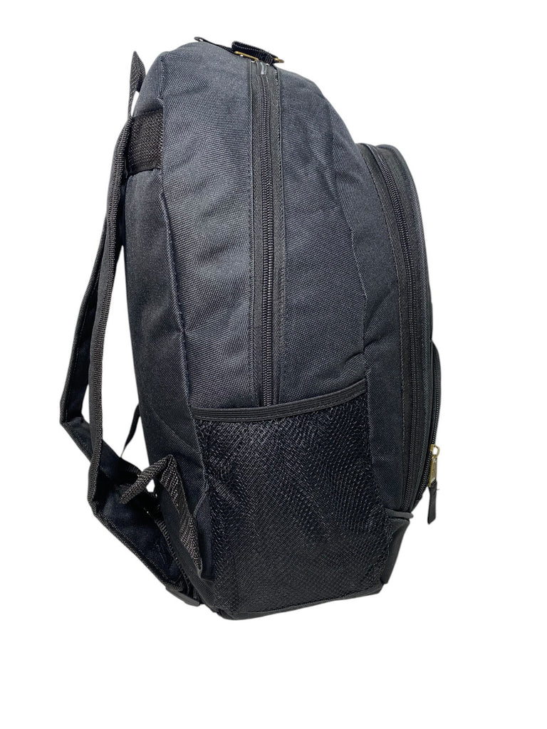 Hi-Tec Mens Black Hull Backpack School Travel Cabin Hand Luggage Work Gym Bag