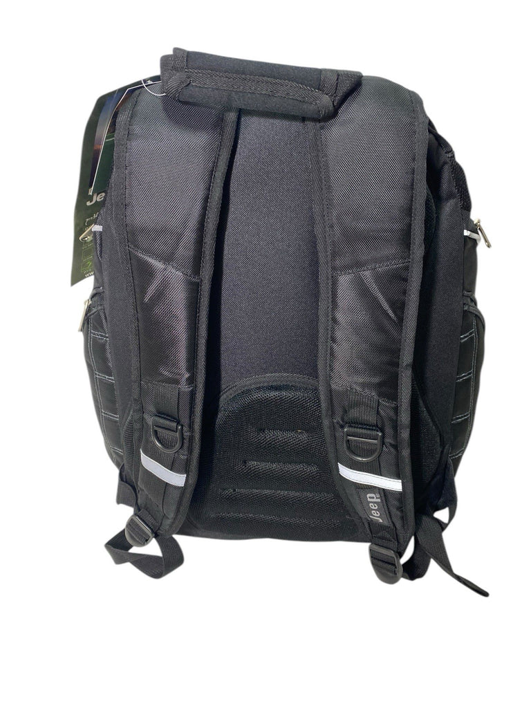 Jeep Mens Premium  16" Laptop School College Work Travel  Backpack Rucksack Bag