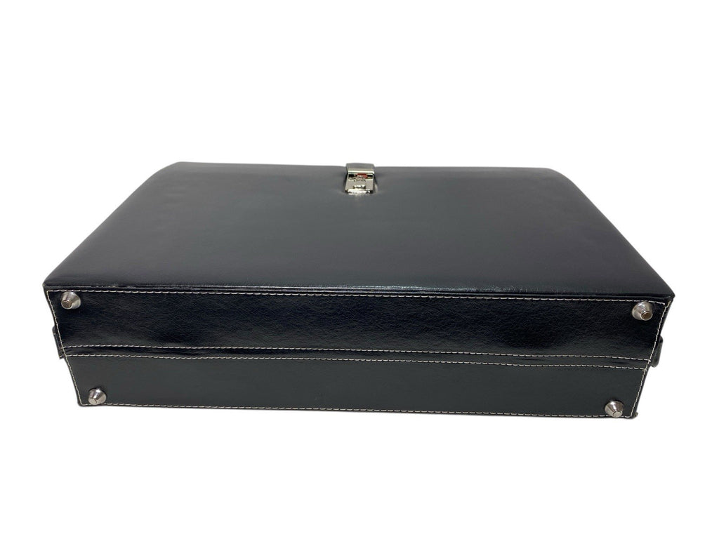 Executive PU Flight Pilot Case Business Travel Work Cabin Bag Briefcase New